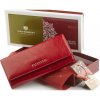 Peterson PTN PL-467 červená dámska kožená peňaženka 18,5 x 9,5 x 3 cm