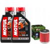 Olej MOTUL 7100 10W40 2L + Filter HF141, Yamaha YP125R X-Max, 06-14.