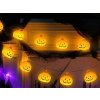 Halloweenska LED girlanda Tekvice 2m