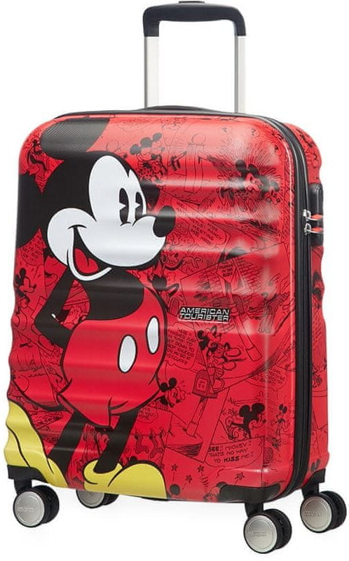 American Tourister Wavebreaker Disney Mickey Comics Red 36 l