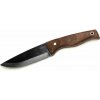 Nôž outdoorový s pevnou čepeľou BEAVERCRAFT BSH3 Nightfall Bushcraft 120mm - orechové drevo