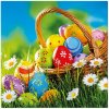 PAW Obrúsky TaT Easter Picnic 33x33cm