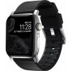 Nomad Active Strap Pro řemínek pro Apple Watch 44 42 mm černo-stříbrná NM1A41SNW0