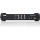 KVM prepínač Aten CS-1764A 4-Port DVI USB 2.0 KVMP Switch, 4x DVI-D Cables, 2-port Hub, Audio