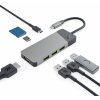 Green Cell HUBGC01 Adapter HUB GC Connect 7in1 (3xUSB-A 3.1 HDMI 4K 60Hz USB-C PD 85W) for Apple MacBook M1/M2, Lenovo X1, Asus ZenBook, Dell XPS