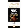 Lindt Excellence 90% extra jemná horká čokoláda 100 g