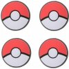KRYTKY / NÁVLEKY NA ANALÓGOVÉ PÁČKY JOY-CON SWITCH 4KS DIZAJN POKEBALL