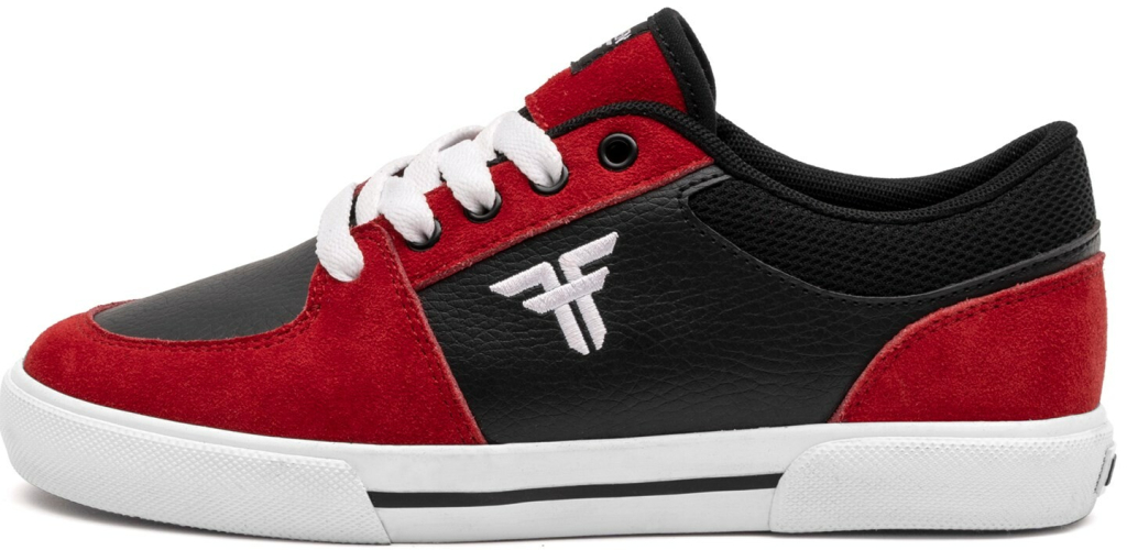 Fallen Etnies topánky Patriot Kids Black Red