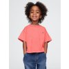 GAP Baby oversize tričko Unisex Červená 2YRS Červená Červená