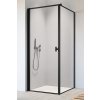 RADAWAY NES BLACK KDJ I FRAME 90cm ľavé dvere do kombinácie / sprchový kút rohový, profil čierny, sklo frame, 10022090-54-56L