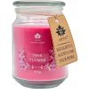 Parafínová vonná sviečka Ružový kvet Arome 1 ks