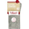 Dámske bavlnené ponožky s pohodlným lemom COTTON COMFORT SOCKS - BELLINDA - sivý melír 35 - 38