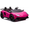 LEAN CARS Elektrické autíčko Lamborghini XXL - 200W 24V - dvojmiestne - ružové - 200W - 24V/14Ah - 2026