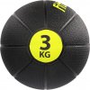 Medicinbal Fitforce MEDICINE BALL 3 KG Čierna,Žltá