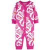 CARTERS CARTER'S Overal bez nožičiek na cvoky Sleep and Play Purple dievča NB/ veľ. 56