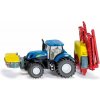 Siku Farmer Traktor New Holland s rozprašovačem 1:87