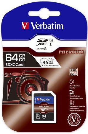 Verbatim SDXC 64GB 44024