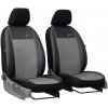 Poťahy pre FIAT TALENTO 1+1 (2014) Exclusive Leather (koža) šedé (vyp) Pok-ter