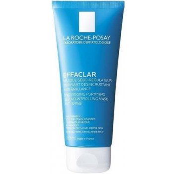 La Roche-Posay Effaclar čistiaca maska pre redukciu kožného mazu a minimalizáciu pórov Paraben Free 100 ml