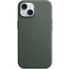 Apple FineWoven kryt s podporou MagSafe pre iPhone 15, Evergreen MT3J3ZM/A