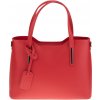 NovaKabelka.sk Isidora Rossa Chiara kožená talianska kabelka červená