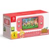 Nintendo Switch Lite – Coral + Animal Crossing: New Horizons
