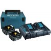 MAKITA 197629-2 AKU SADA 2 x BL1850B + DC18RD