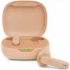 Bezdrôtové slúchadlá do uší JBL Vibe Flex Beige Béžové s hlbokými basmi