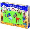 Puzzle - Detoa Magnetické puzzle ZOO 44ks