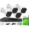 Súprava na monitorovanie HiLook CCTV súprava IPCAM-B4-P + NVR-4CH-4MP