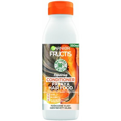 Regeneračný kondicionér pre poškodené vlasy Garnier Fructis Papaya Hair Food - 350 ml