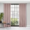Hotový záves CARLO púdrovo ružový - na priechodkách