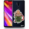 Picasee silikónový prehľadný obal pre LG G7 ThinQ - Hot Cocoa Club