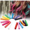 Farebné kriedy na vlasy 12 ks
