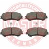 Sada brzdových platničiek kotúčovej brzdy MASTER-SPORT GERMANY 13046056852N-SET-MS