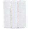PETITE&MARS Sada plienok bambusová mušelínová 3ks Moussy Total White, 68 x 68 cm