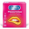 DUREX stimulačné kondómy PLEASUREMAX s výstupkami a prúžkami, 3 kusy