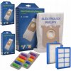 12 x VRECKÁ FILTER HEPA PRE ELECTROLUX PHILIPS + VÔNE ELMB01K