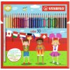 Pastelky STABILO color, sada 30 ks v kartonovém pouzdru