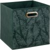 5five Simply Smart Úložný box Naturalis 31 x 31 x 31 cm tmavozelená