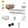 KEY RAY2524KIT-K pohonový set na krídlové brány do 2,5m/krídlo