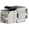 Rýchlozarezávacie keystone Solarix CAT6A STP SXKJ-10G-STP-BK-NA Component Level a 4PPoE certifikácia 25286903