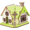 Drevené 3D puzzle Dom Ellie