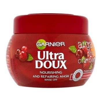 Garnier Fructis Ultra Doux Nourishing & Repairing Mask maska pro barvené vlasy 300 ml