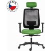 Powerton Kancelárske ergonomické kreslo Lucie, Zelené