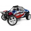 HiMOTO 1:10 Desert Buggy DIRT WHIP Brushless 2,4 GHz RTR set, modrá/červená