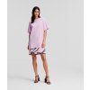 Karl Lagerfeld Signature Karl Hem Dress fialová