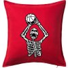 Basketbal kostra - Vankúš 50x50 - 50x50 - Iba poťah ( Červená )
