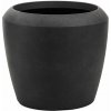 G21 Kvetináč Coal Round 44 x 44 x 39,5 čierny