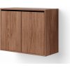 New Works Závesná skrinka Cabinet Tall w. Doors, walnut
